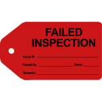 Inspection Failed Inspection